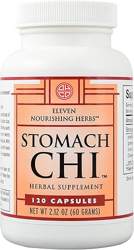 Stomach Chi - Suplemento de hierbas chinas para la salud digestiva - Fortalece y restaura el sistema digestivo y mejora la función para ayudar a