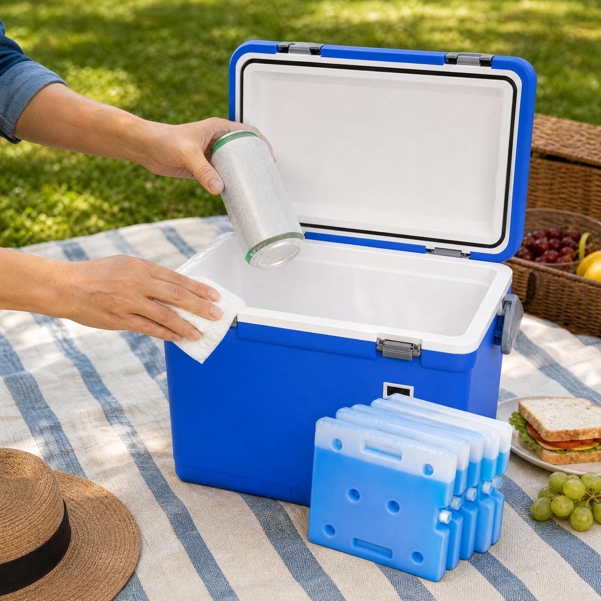 Nevera Portátil 30 L, Caja Refrigeradora