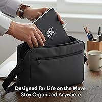 Vista 4 de Blue Sky Undated Daily Planner, Flexible Cover, Twin-Wire Binding, 5.5" x 8.5", Passages