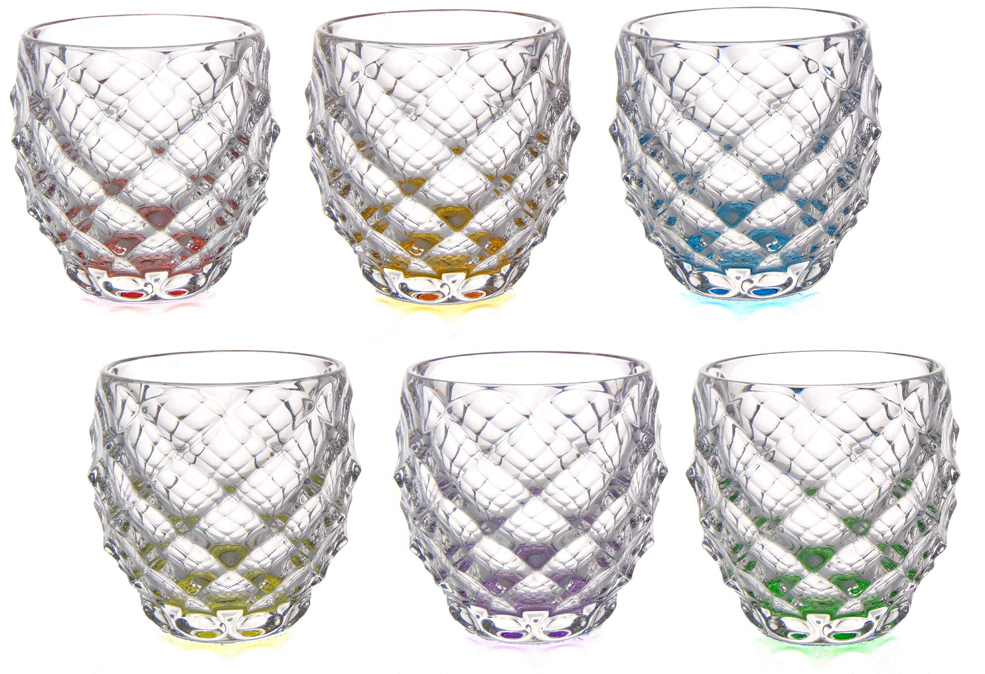 Amazon.com | Bohemian Crystal AU52301, 11 Oz Whiskey Glasses