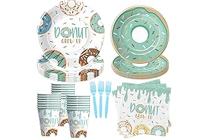 Donut Cups and Plates Decorations