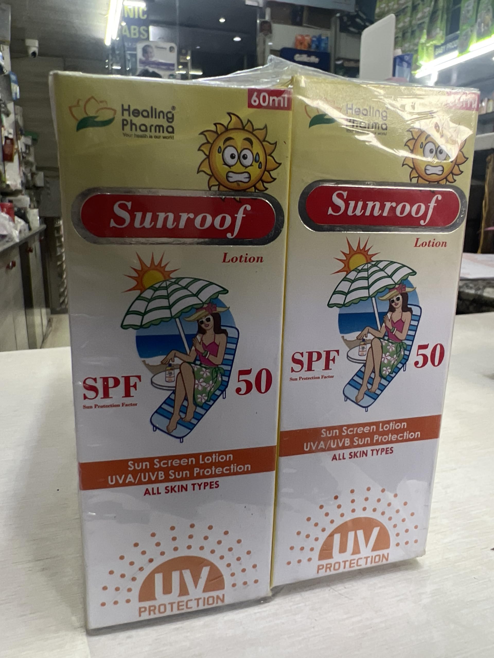 Sunroof spf 50 lotion 60ml