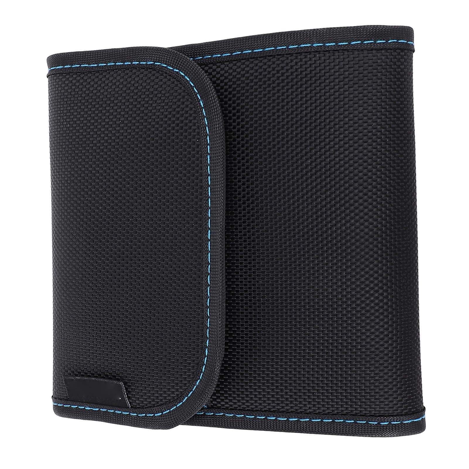 Lens Filter Carry Case Nylon 3 Pockets Protective Camera Filter Storage Wallet for 100mm Square Filters 95mm Round Filters, Secure and Accessible Filter Storage
