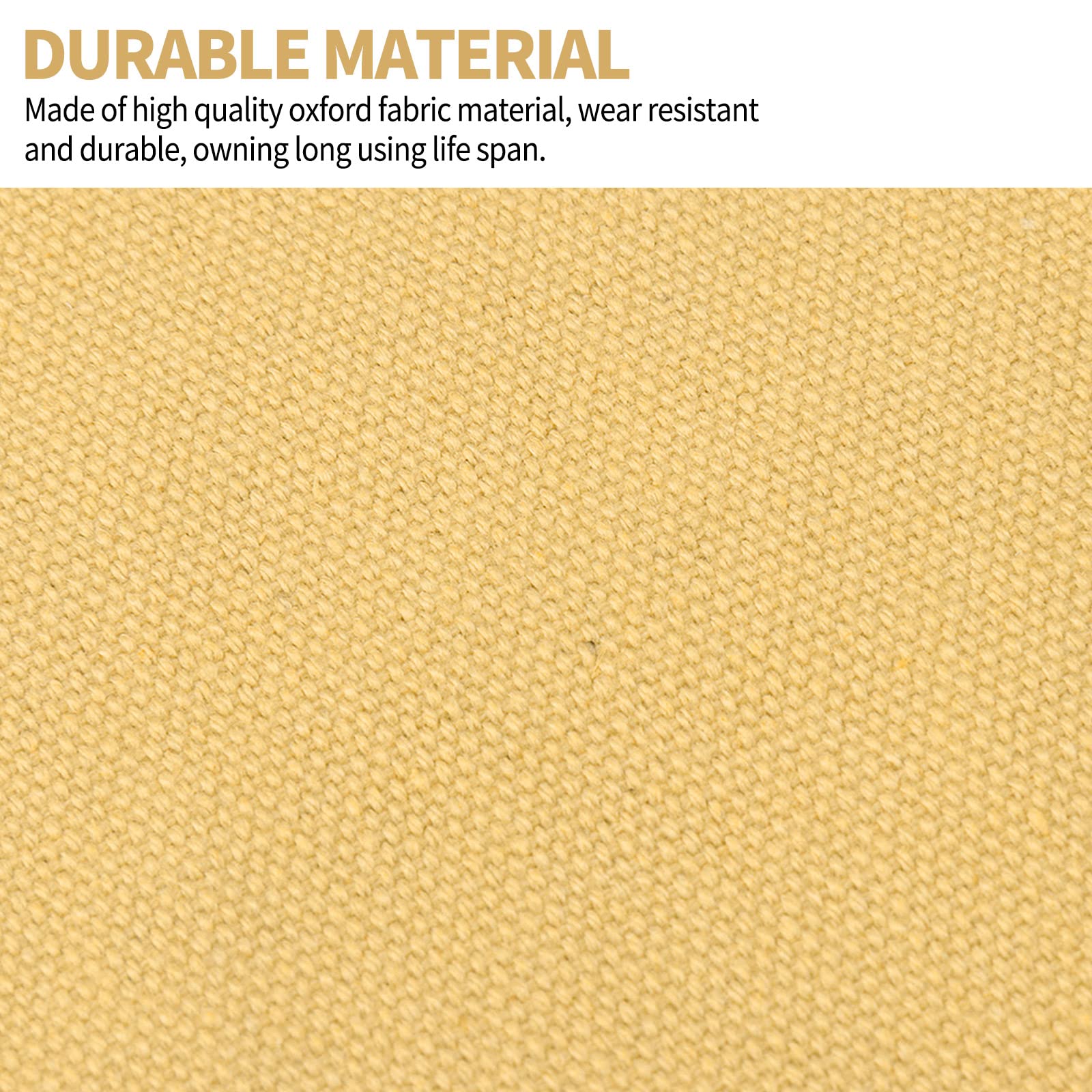 Copertura Di Ricambio Per Sedia Da Regista - In Tela, Bianco, Facile Da Pulire, 2 Pezzi - Foto 8