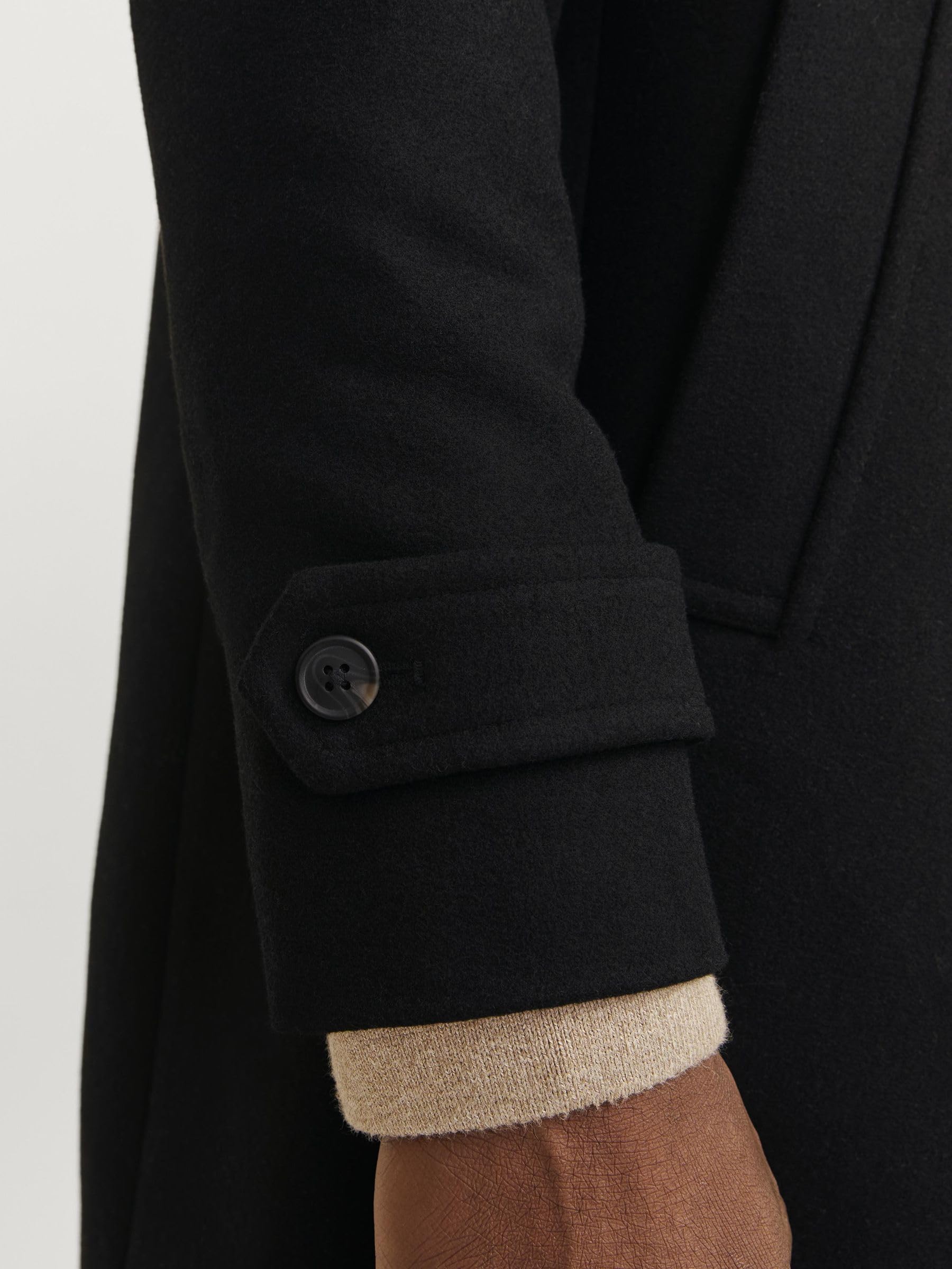 JACK & JONES Jjemelton Wool Coat Sn Abrigo de lana Hombre