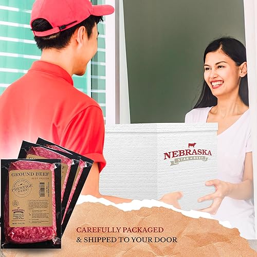 Miniatura 8 de Nebraska Star Beef - Carne molida Angus Prestige para una fiesta de hamburguesas a la parrilla (10)
