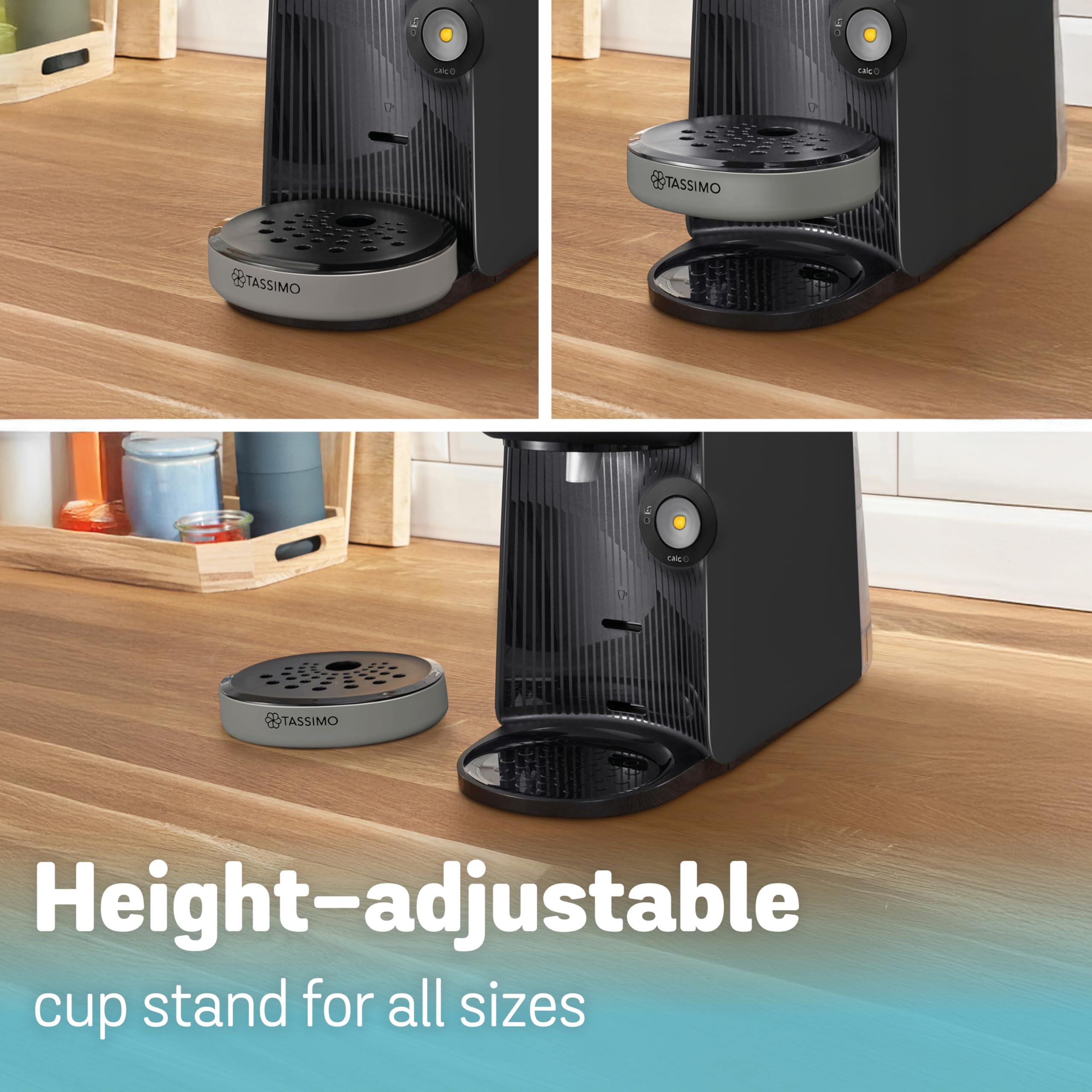 Tassimo by Bosch, Finesse Classic Friendly, máquina de café en cápsulas, TAS1620GB, con INTELLIBREW, compatible con 50 bebidas diferentes, 0,7 litros, color negro