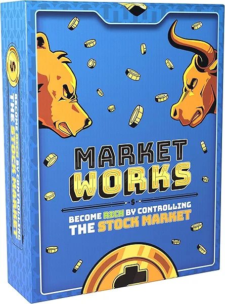 Market Works: The Ultimate Finance and Investment Strategy Card Game - Master Money Management in a Competitive Gameplay Experience