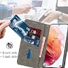 mobile phone case for honor magic6 lite/honor magic 6 lite 5g case magnetic shockproof flip leather protective flip case peach blossom