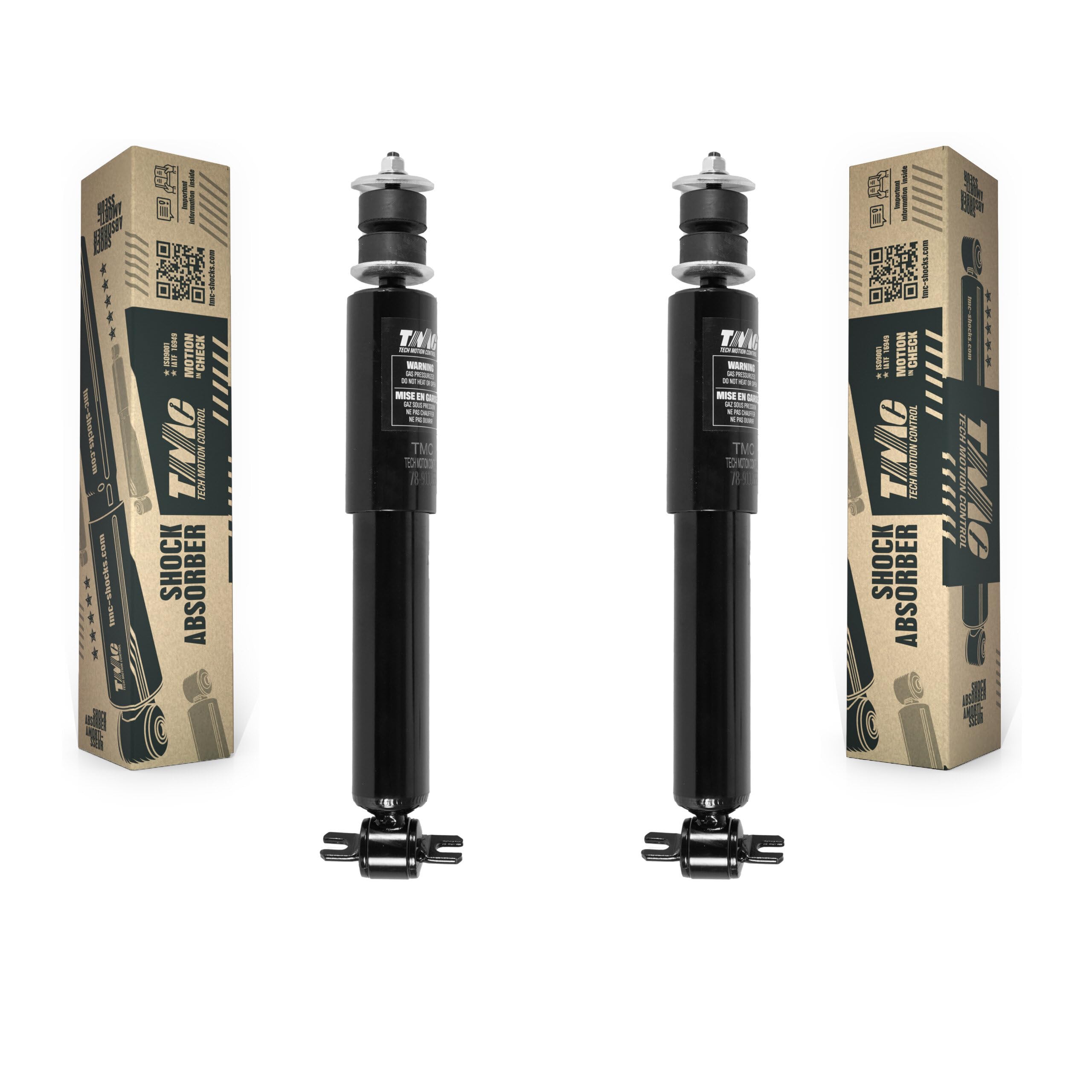 TMC Rear Suspension Shock Absorbers Pair Replacement For Honda Civic - Left Right Side (Driver Passenger) K78-100412 — view 82