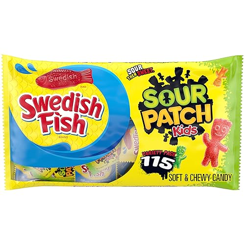 Sour Patch Kids Seasonal Swedish Fish Bag 375Libra Sour Patch Kids Seasonal Swedish Fish Bag 375Libra
