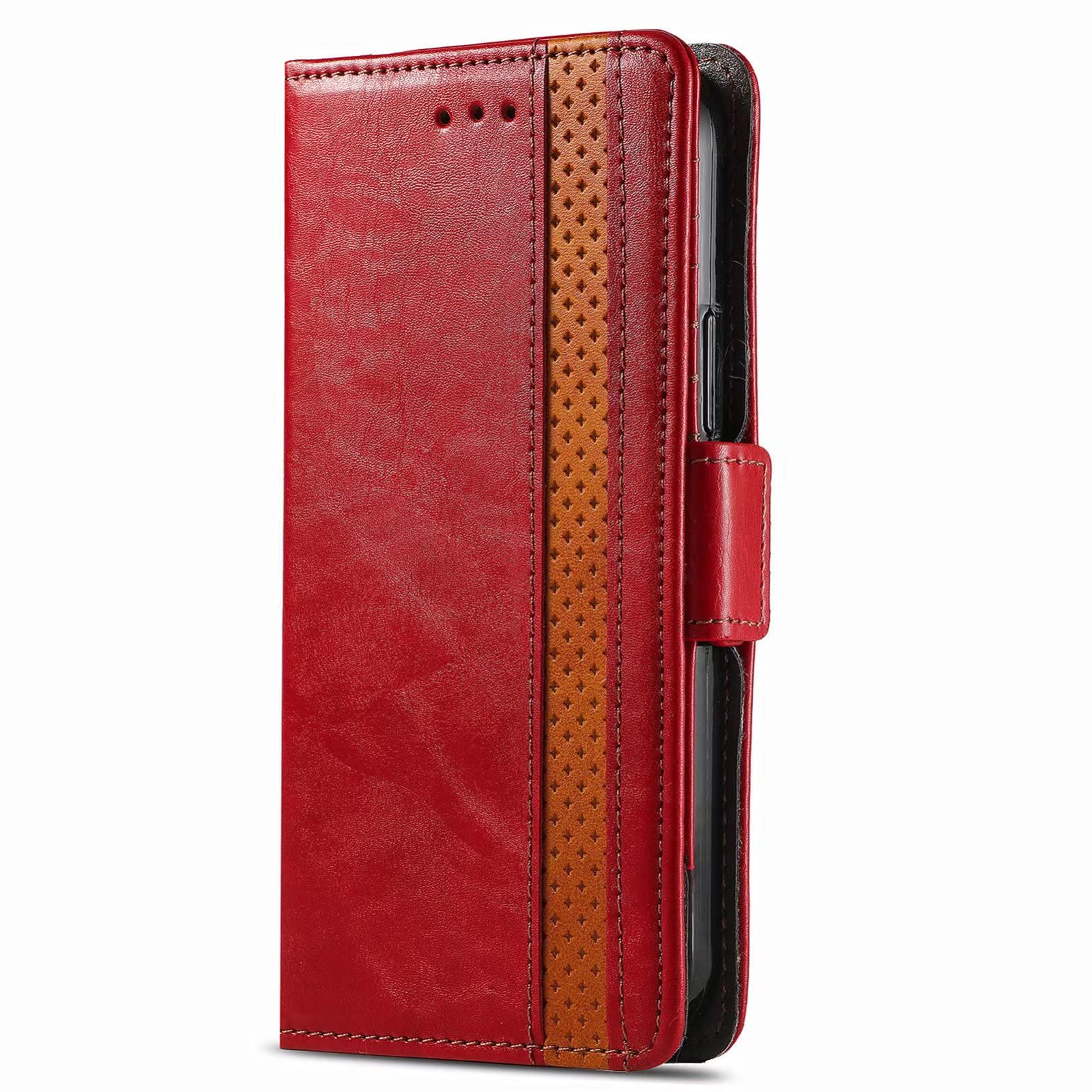 TingYR Cover per Realme 7 5G, Flip Custodia Carte di Credito da