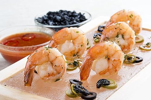 Miniatura 5 de IndusClassic RSP-17 - Bloque de sal del Himalaya, placa, losa para cocinar, asar, condimentar y servir (8 x 4 x 2)