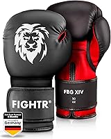 Vista 9 de Guantes de boxeo FIGHTR® - Máxima protección y estabilidad Guantes de boxeo para boxeo, MMA, Muay Thai y Kickboxing Tamaños 8-16 oz