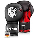 FIGHTR Boxing Gloves - Maximum Protection & Stability | Boxing Gloves for Boxing, MMA, Muay Thai & Kickboxing | Sizes 8-16 oz