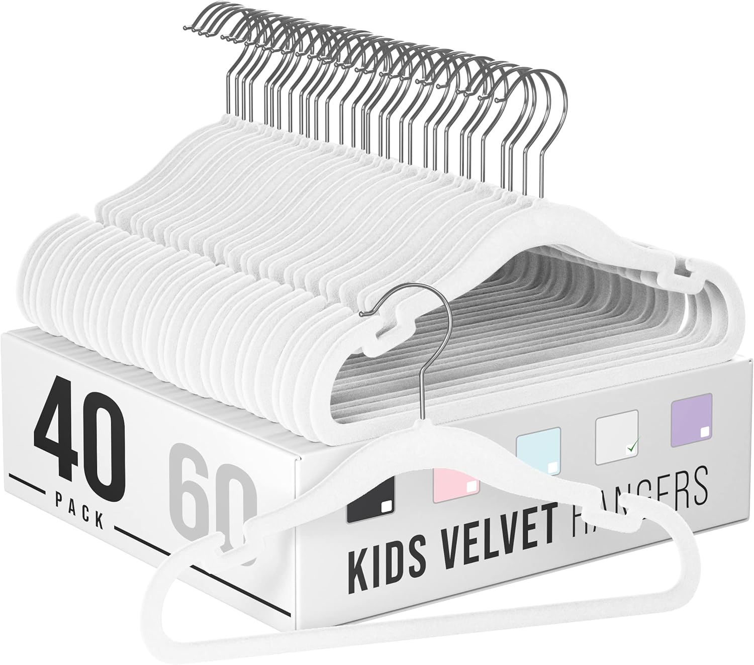 Clothes Baby Hangers for Closets Unique Notches for Non