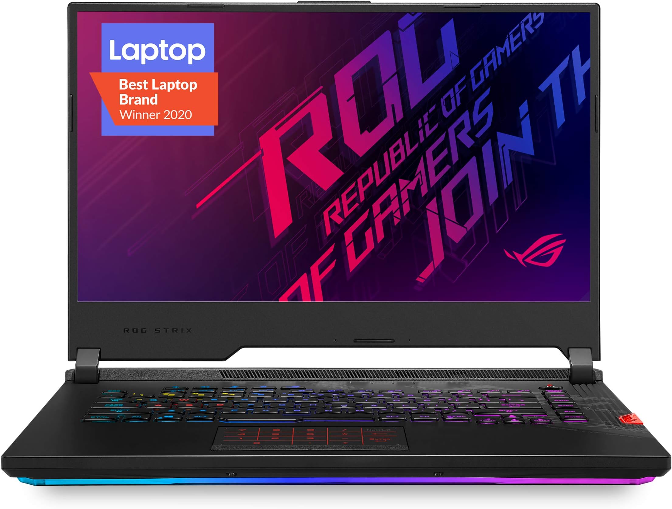 ASUS ROG Strix Scar 15 Gaming Laptop, 240Hz 15.6" FHD 3ms IPS, Intel Core i7-10875H CPU, NVIDIA GeForce RTX 2070 Super, 16GB DDR4, 1TB PCIe SSD, Per-Key RGB, Wi-Fi 6, Windows 10, G532LWS-DS76