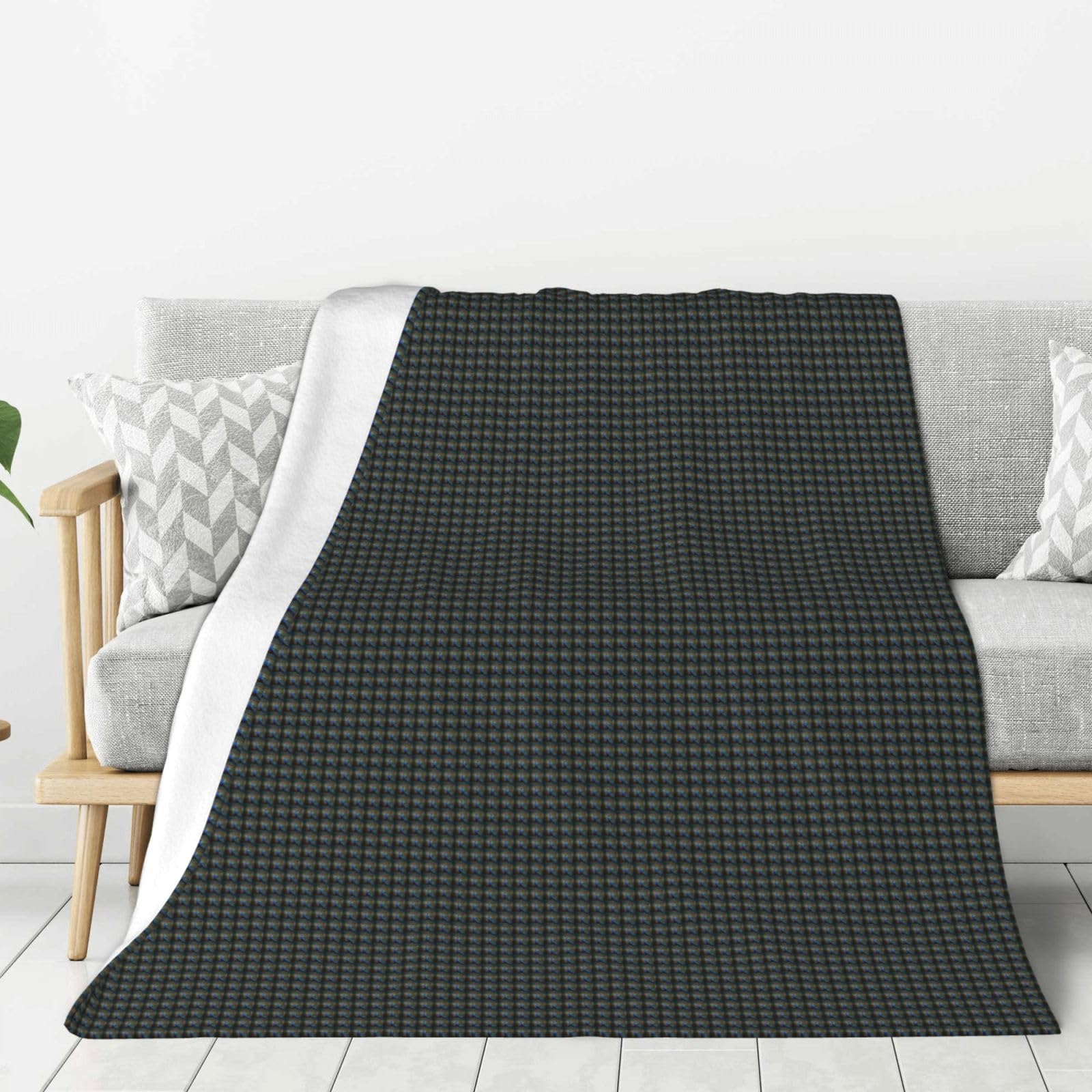 Manta de franela de pavo real tacto peluche de alta densidad para decoracion de dormitorio