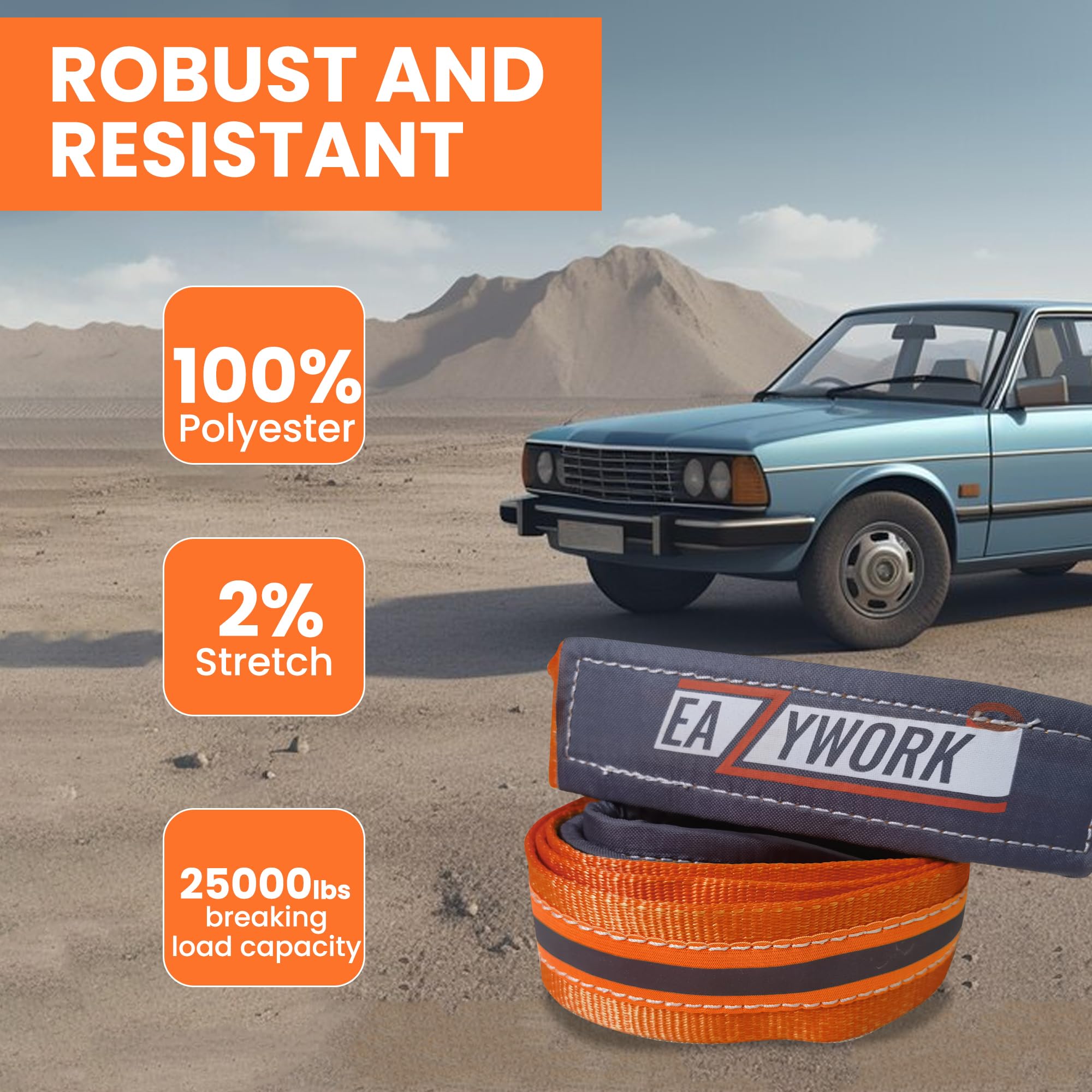 Heavy Duty Lift Straps - 25,000 Lb Capacity -10 Heavy Duty Lift Straps - 25,000 Lb Capacity -10