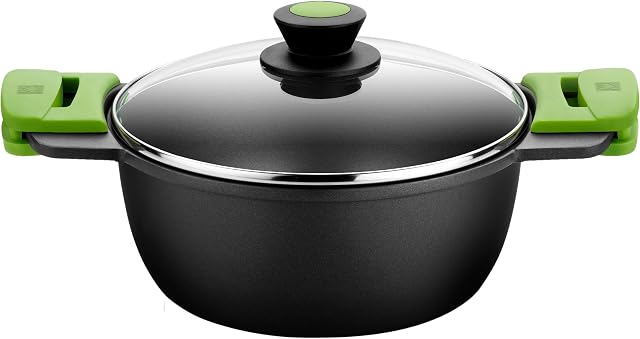 Braisogona Prior Cast Aluminium Tall Casserole, 28 cm.All Cookers Including Induction.