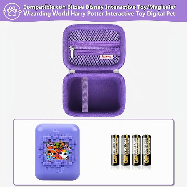 Foto 2 de 7 de Supmay Estuche de Transporte para los Personajes interactivos de Bitzee Disney/Magicals/Wizarding World Harry…