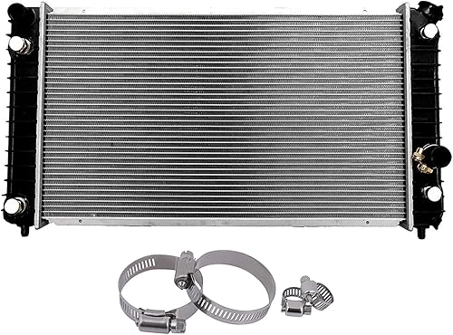 Miniatura 4 de SCITOO Radiador 1826 + abrazadera de manguera de 0.31 a 0.39 pulgadas, 4 piezas para Chevrolet Blazer 1996-2004 para Chevrolet S10 1996-2001 2005