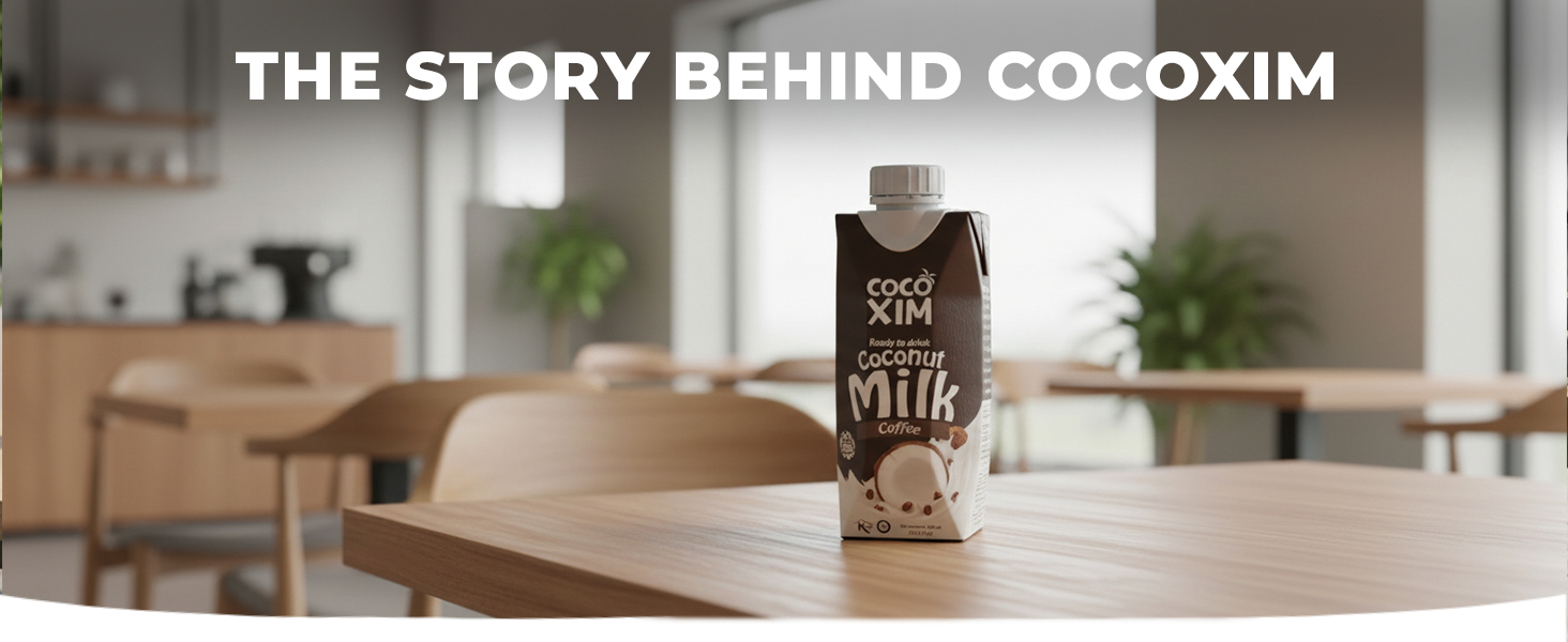 Amazon.com: COCOXIM Ready to Drink Coffee Coconut Milk – 11 oz