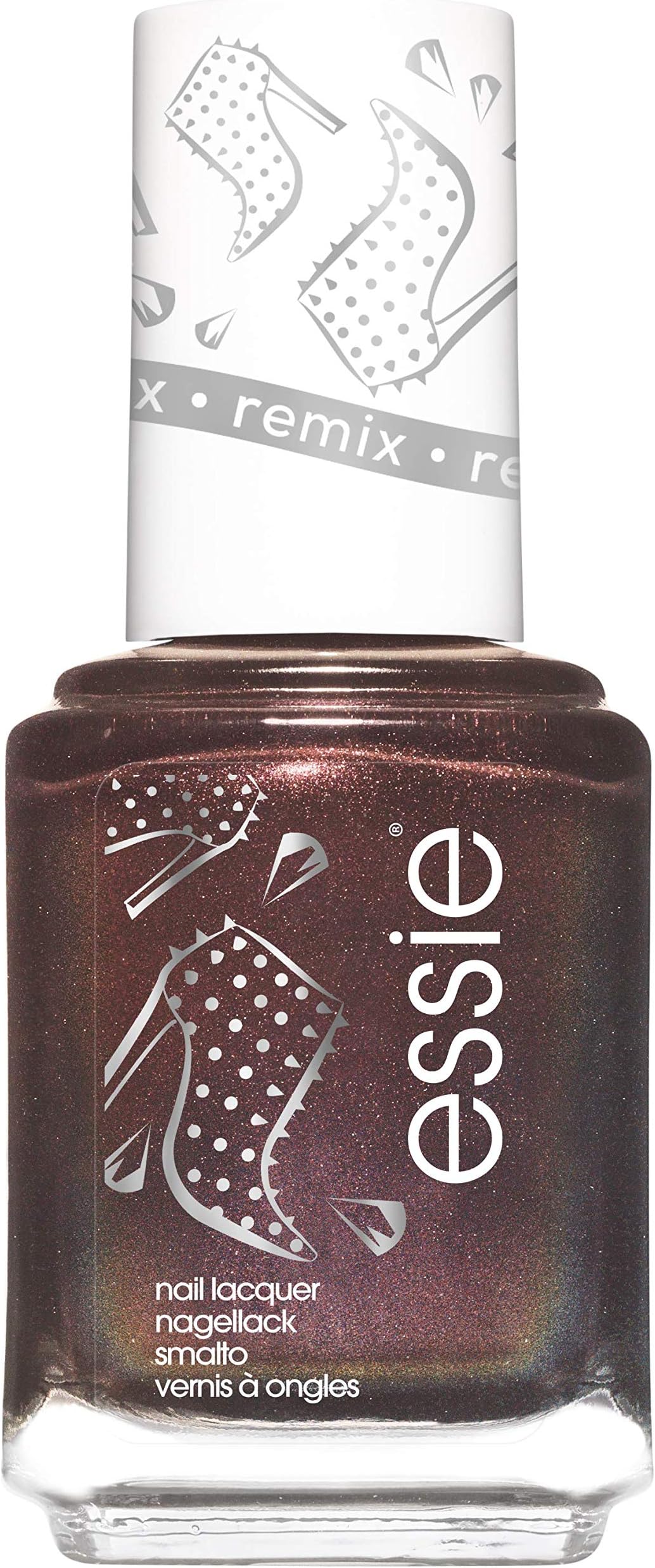 Nail Polish, Originals Remix collection, 694 wicked fierce, Dark Red Nail Polish, 13.5 ml