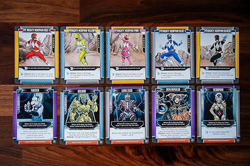 Miniatura 3 de Renegade Game Studios Power Rangers Juego de construcción de mazos para 2-4 jugadores, mayores de 13 años