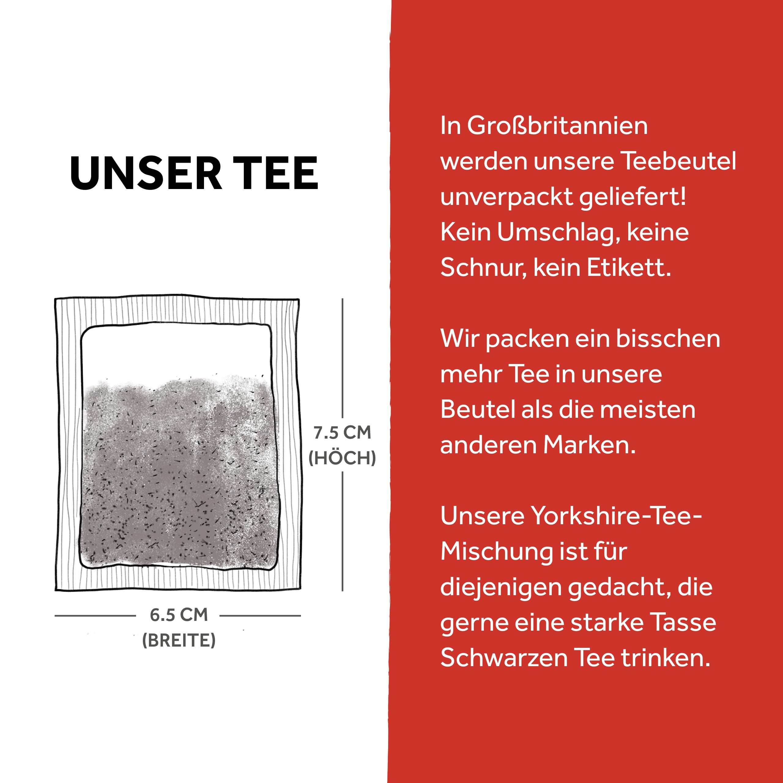 Yorkshire Tea - Erfrischender, Starker Schwarzer Tee-Mix - English Breakfast, Sorgfältig Gemischt für Konsistenz und Geschmack - 1040 Teebeutel