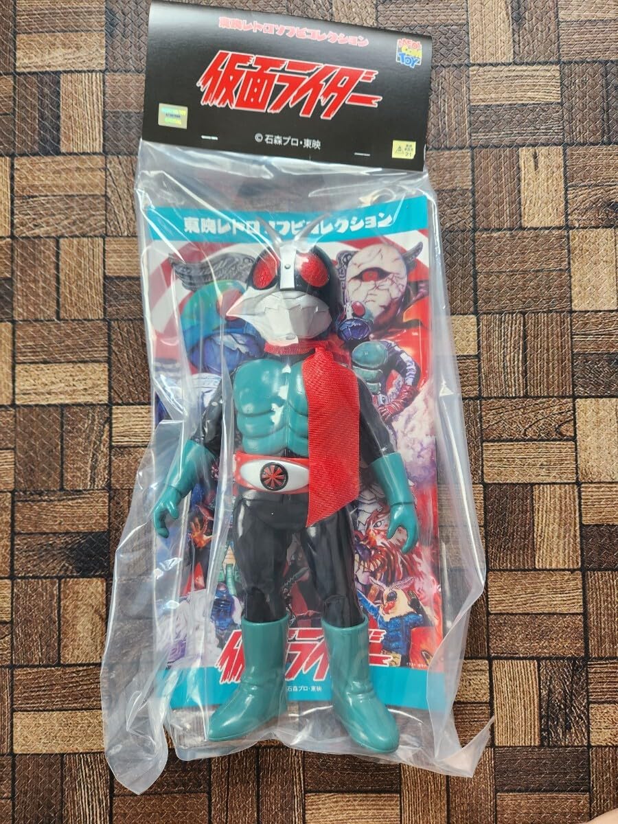 メディコムトイ東映レトロソフビコレクション仮面ライダー旧2号DX版ソフビ