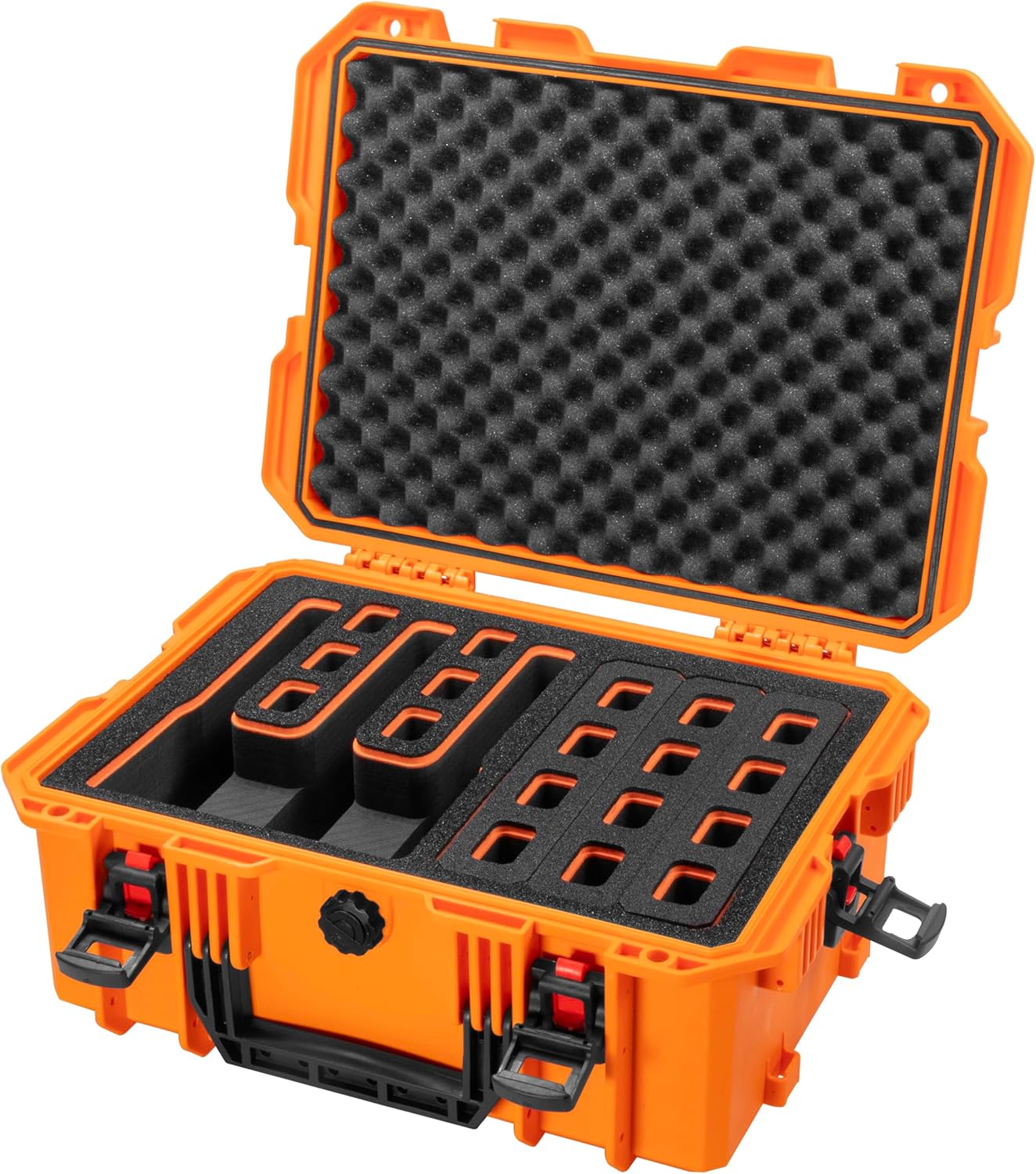Eylar 18" Intact Stacker Series Hardcase with Recon Rack 5 Gun Adjustable EVA Foam Insert Range Case