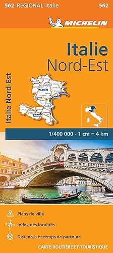Carte Régionale Italie Nord-Est
