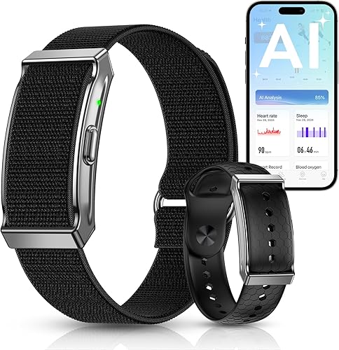 Fitness Tracker ohne Display Smart Band, 24/7 Aktivitäts Schlaftrac…