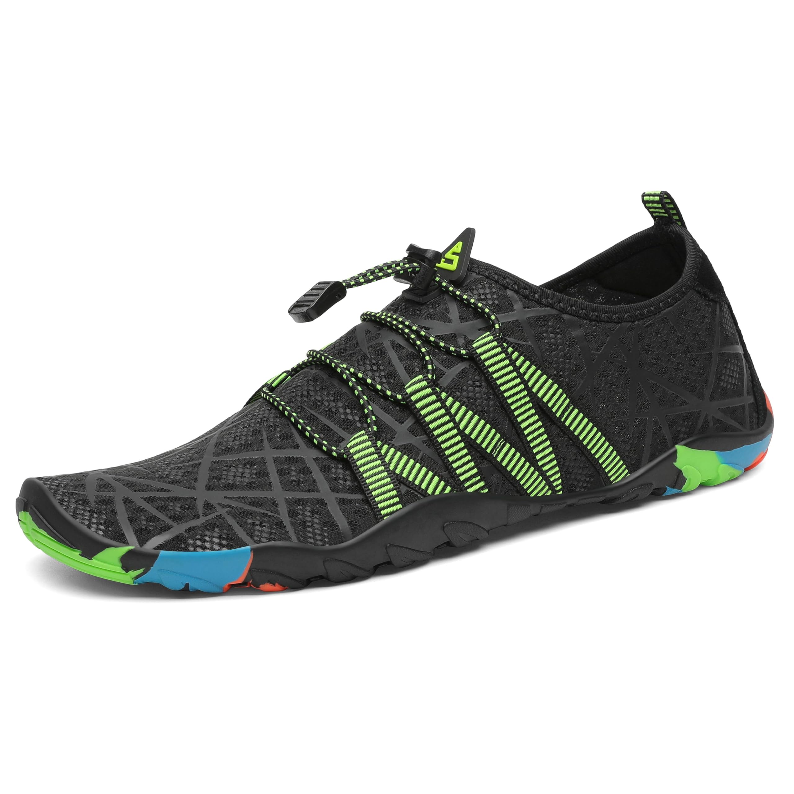 SAGUARO Badeschuhe Strandschuhe Aquaschuhe Wasserschuhe Surfschuhe Schwimmschuhe für Damen Herren Kinder, GR.35-48
