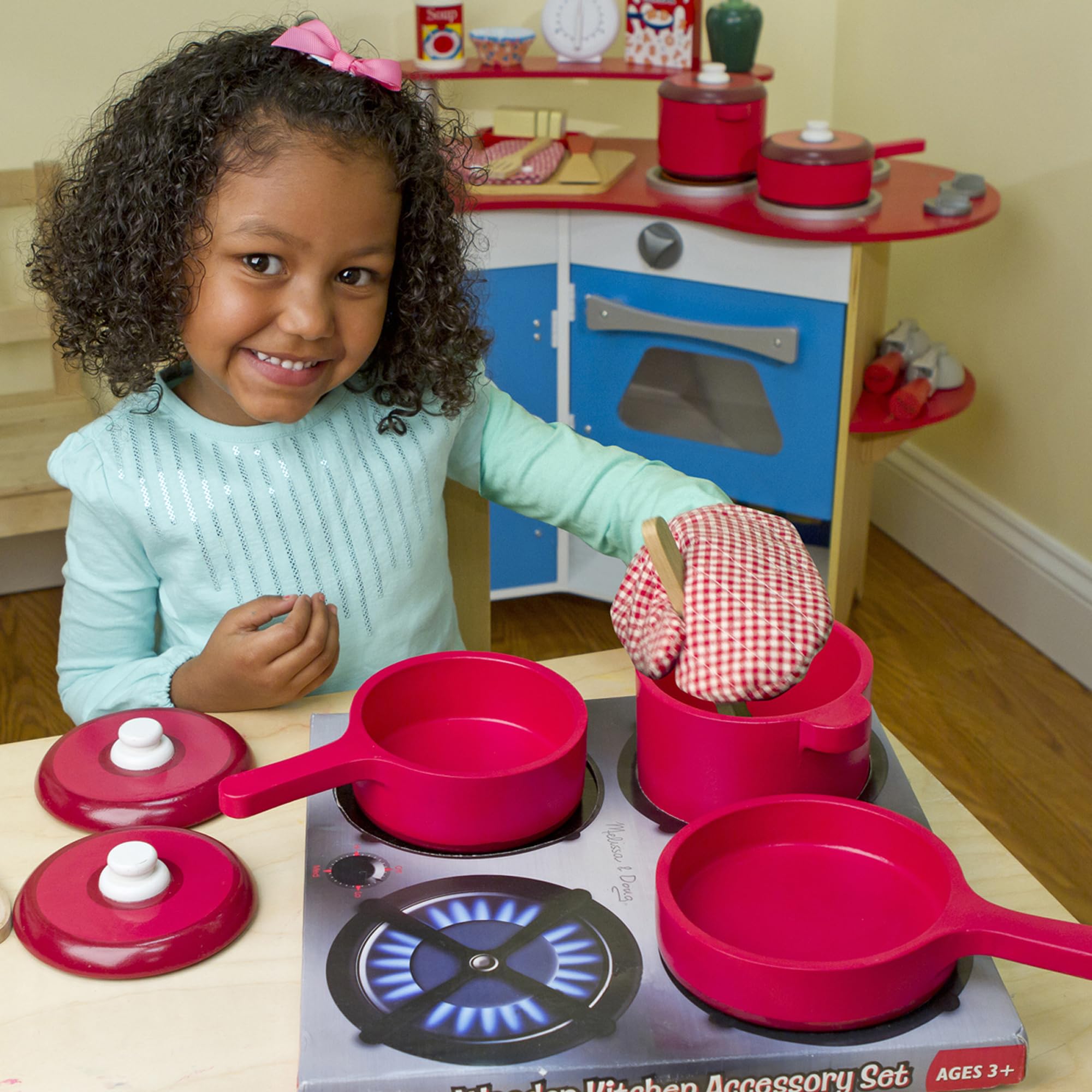 Melissa & Doug – Set di Accessori da Cucina in Legno