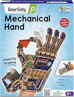 Smartivity Robotic Mechanical Hand Toy for Kids 8-10-12-14 Years Old | Parents Choice Award Winner I Birthday Gifts for Smart Kids | Superhero Toy for Boys & Girls 8,9,10,11,12,13,14