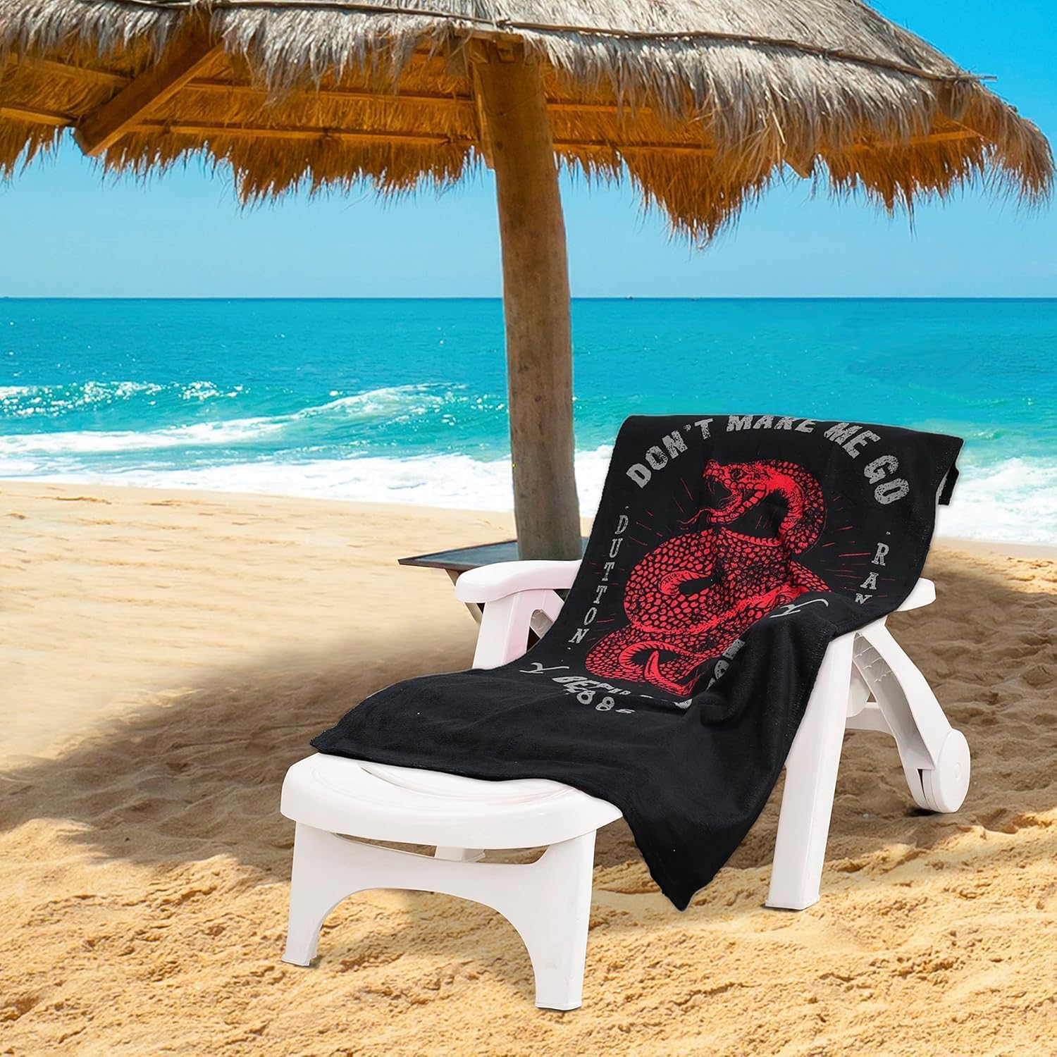 Yellowstone – Lot de 2 Serviettes de Plage Yellowstone avec 2 Serviettes de Piscine Dutton Ranch et Autocollants | 76,2 x 152,4 cm – Serviettes de Plage Yellowstone pour Homme, Femme, Adulte