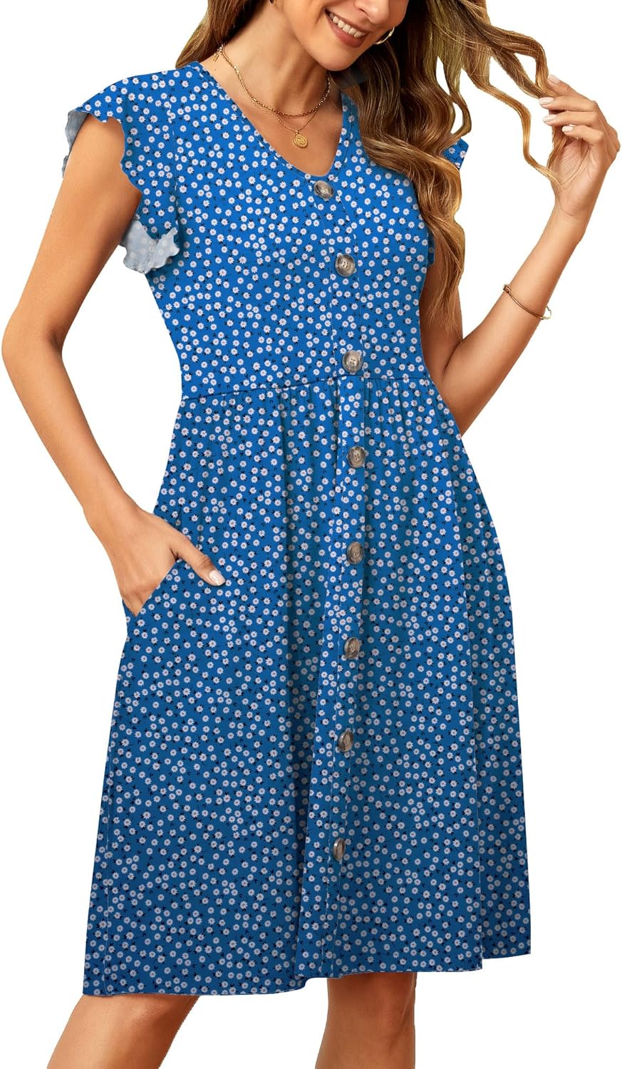 SENBATU Sommerkleider: Elegante Midi-Kleider für jeden Strandtag