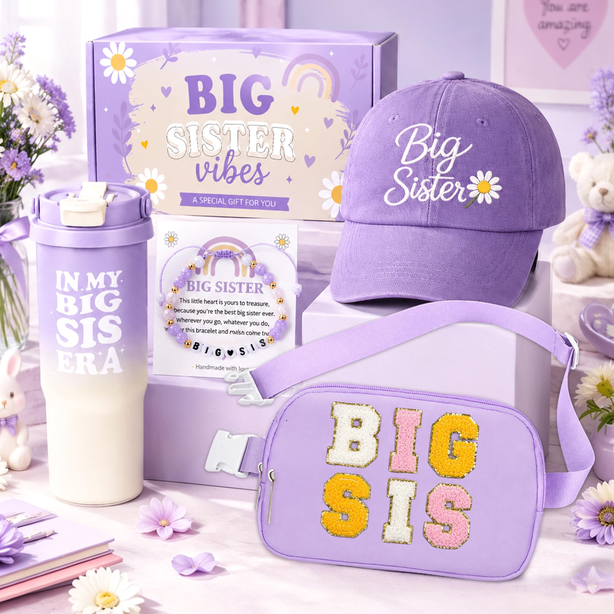 Big Sister Gift Set - Purple for Girls -2 Big Sister Gift Set - Purple for Girls -2