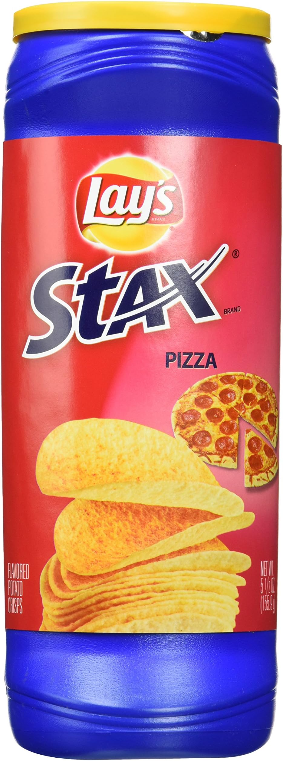 Frito Lay's Stax Pizza 156 g (Pack of 3)