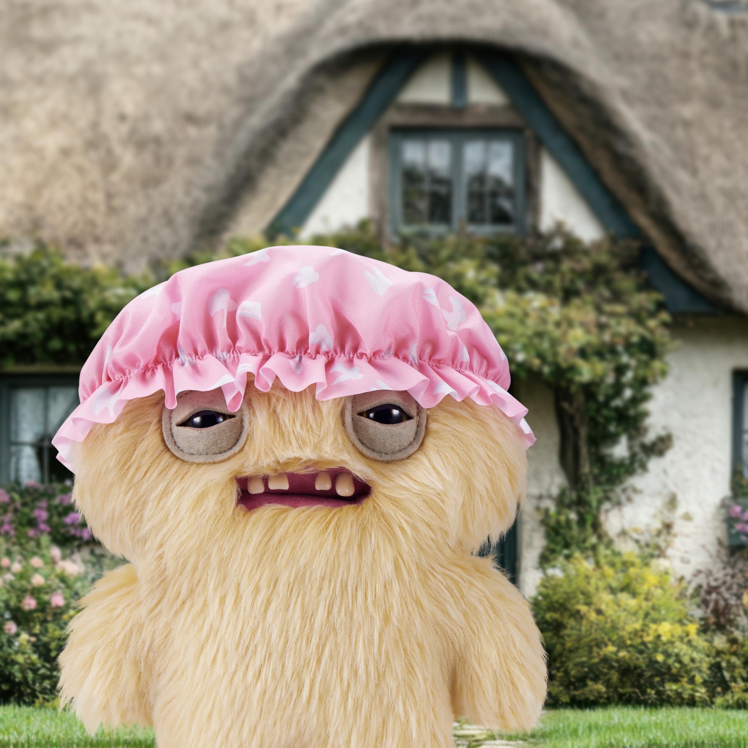 Fuggler Old Fogies 9-Inch Plush Toy (Gabby Gibbler) by ZURU, Funny Ugly Monster Stuffed Animal with Human-Like Teeth - Image 3