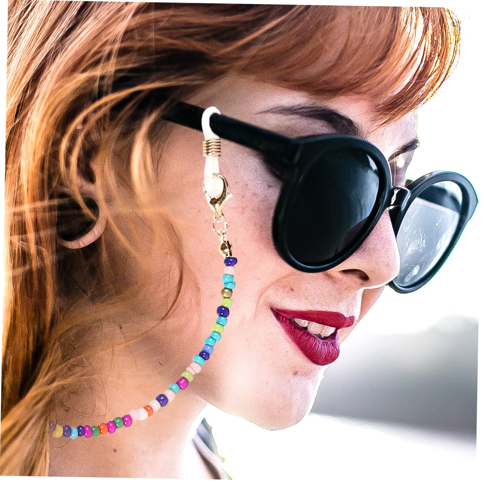 VALICLUD 5 Uds Cordón De Cadena Para Gafas De Sol Cadenas Para Gafas Para Elegante Soporte Para Gafas Alrededor Del Cuello Cadenas Para Gafas De Cordones Para Máscara Para
