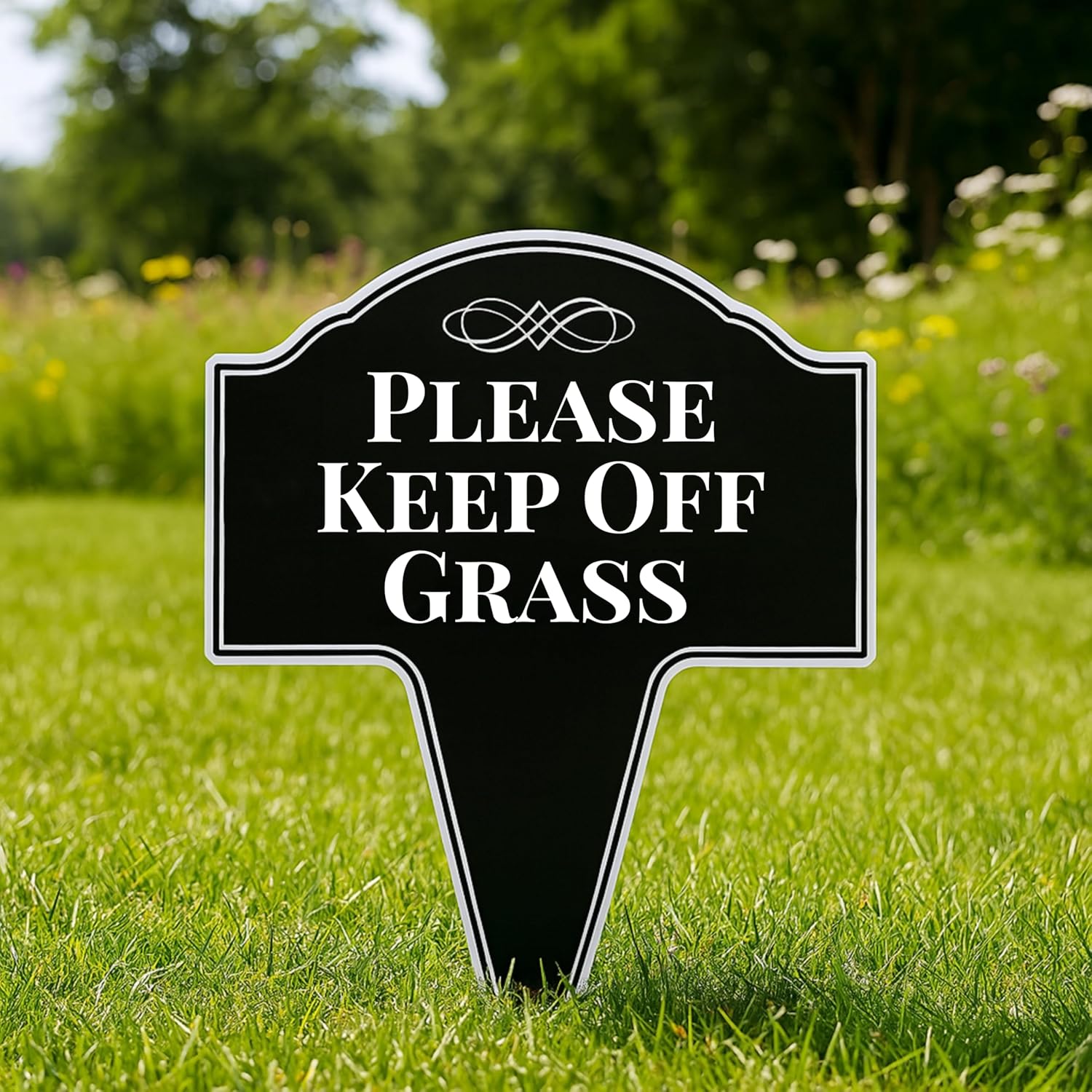 Personalized Aluminum Yard Stake Sign 10x14