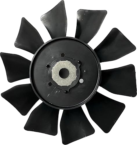 Miniatura 6 de 53822 Ventilador de transmisión de 10 aspas de 7 pulgadas, compatible con Husqvarna Craftsman cortacésped Hydro Gear reemplaza el ventilador de