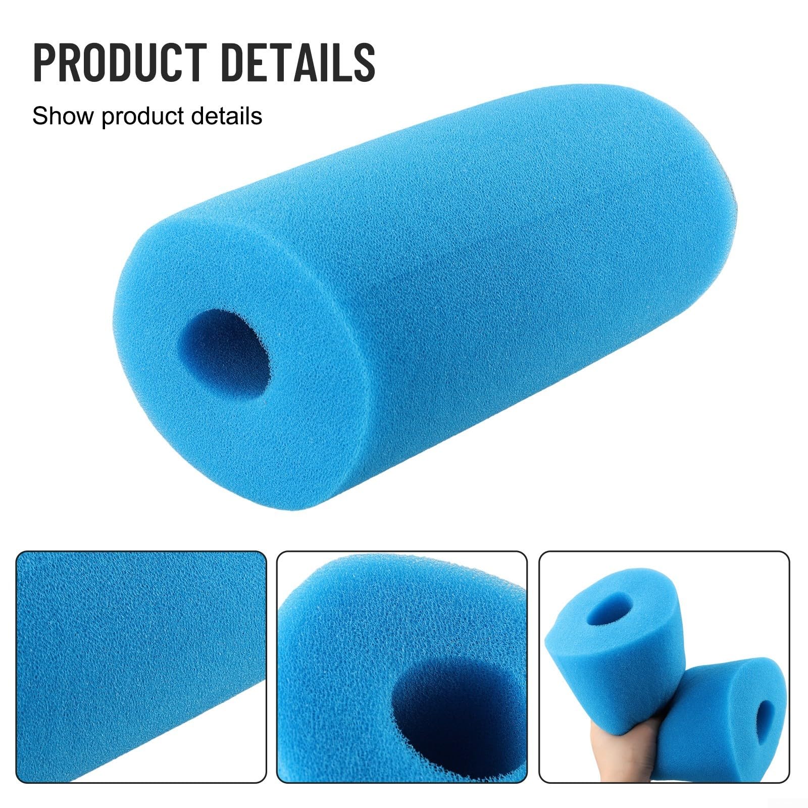 Filtre En Mousse Réutilisable Pour Piscine Intex Type B - Alternative Lavable Aux Cartouches Jetables - 3
