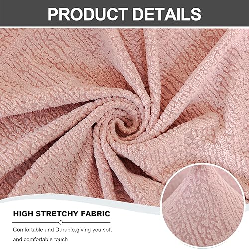 Vista 197 de Eco-Ancheng Fundas reclinables de 4 piezas, fundas para sillas reclinables, fundas elásticas para sofá reclinable, fundas ajustables antideslizantes