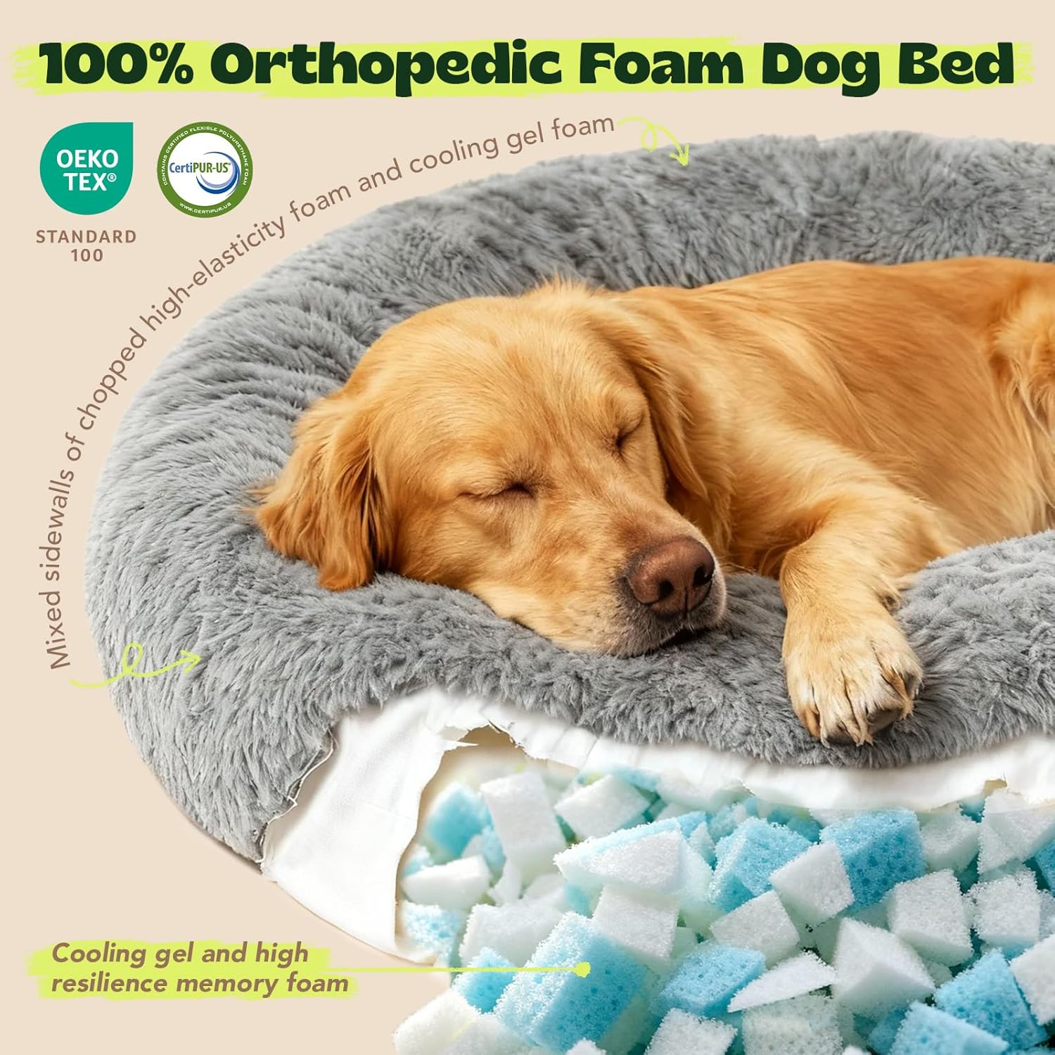 Ultimate Comfort for Your Furry Friend: The Calming Donut Pet Bed Review