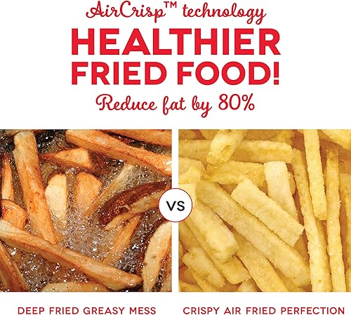 Miniatura 4 de Dash Freidora de aire compacta de 1.2 L, cocina eléctrica para horno - Aqua & Mini Maker Plancha redonda eléctrica - Agua, 4 pulgadas