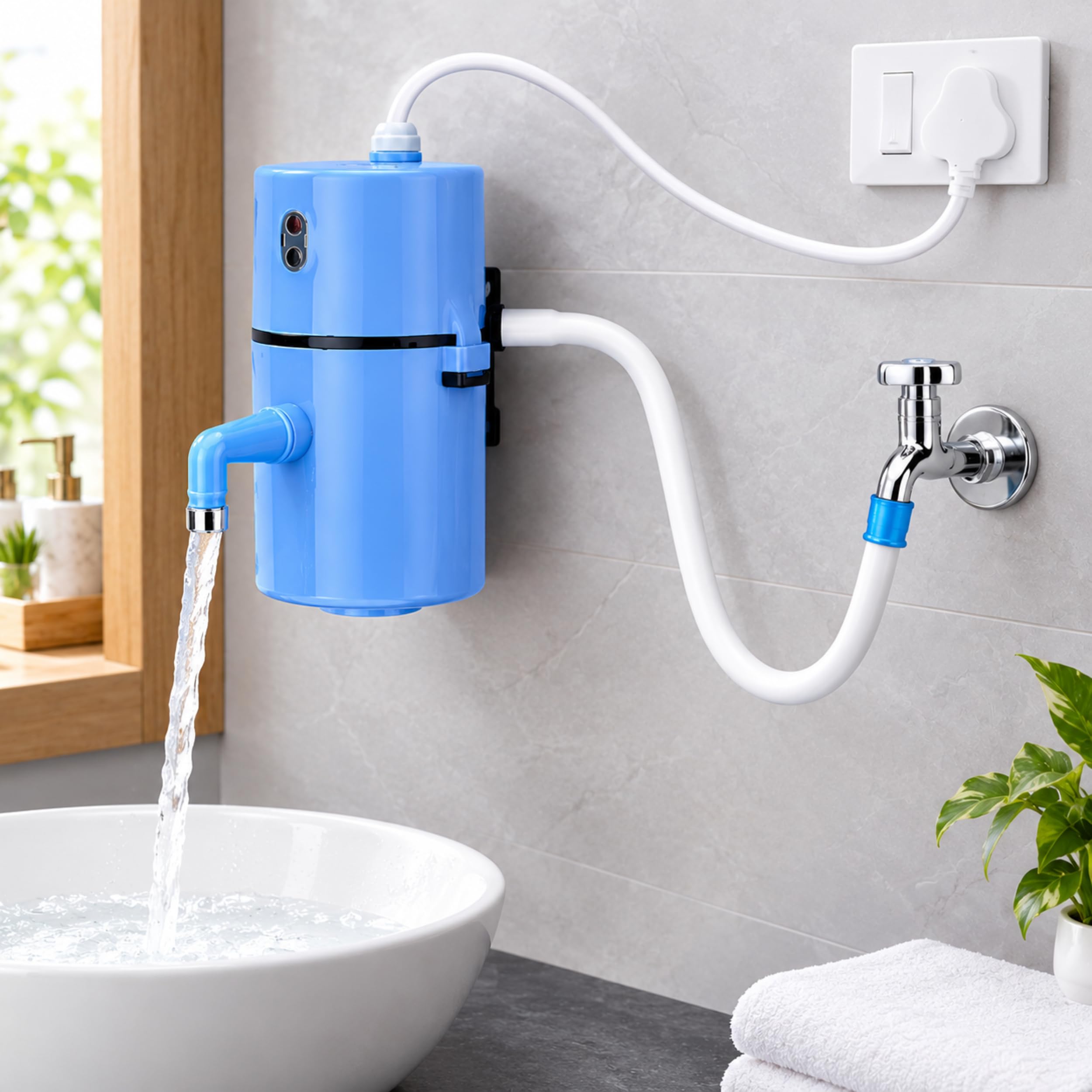 FOGATTI Instant Water Heater - Fast Heating & Safe -6 FOGATTI Instant Water Heater - Fast Heating & Safe -6
